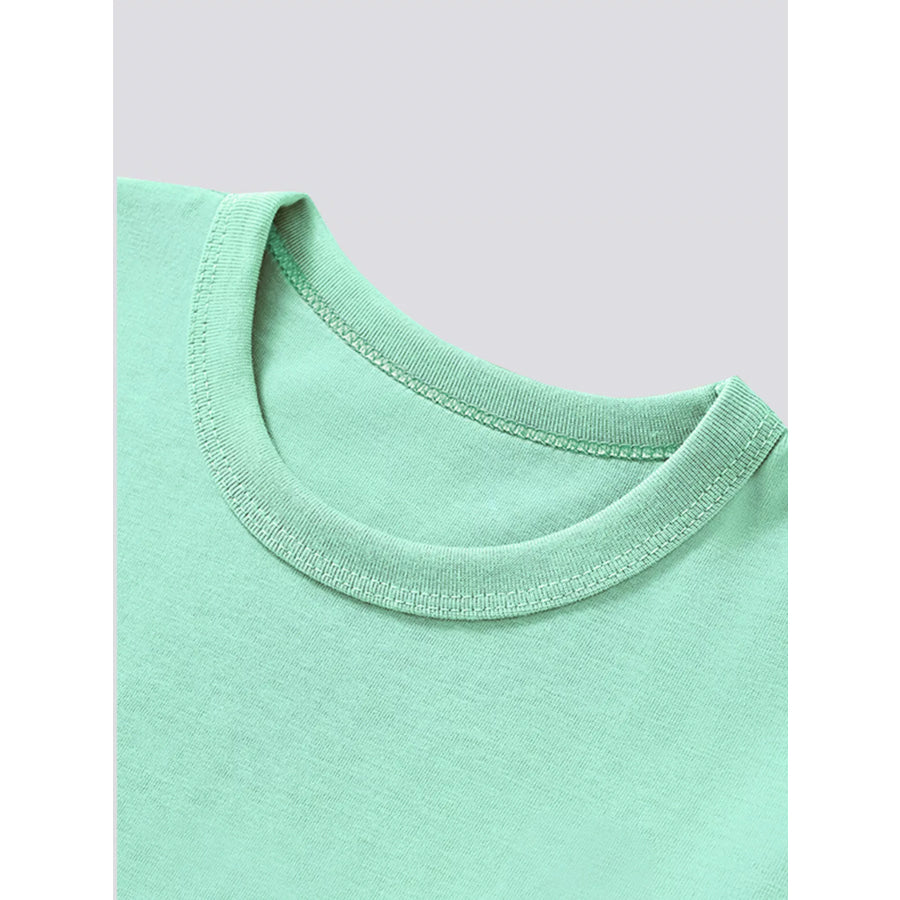 Children’s Dinosaur Crew Neck Short Sleeve T-Shirt Apparel and Accessories