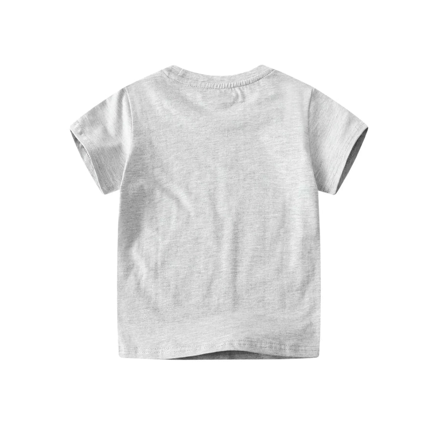 Children’s Dinosaur Crew Neck Short Sleeve T-Shirt Apparel and Accessories