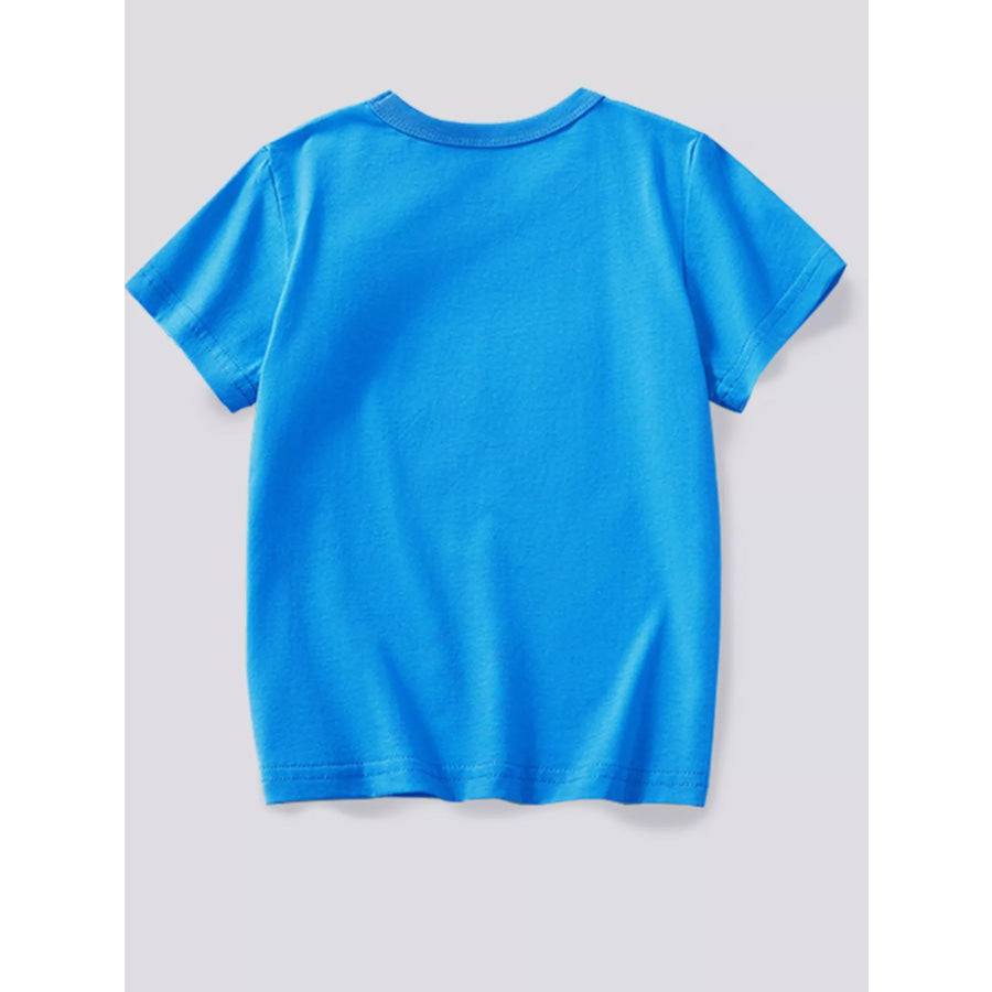 Children’s Dinosaur Excavator Graphic T-Shirt Apparel and Accessories