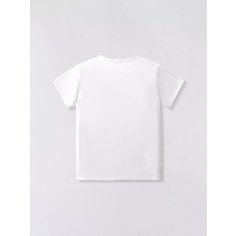 Children’s Dinosaur Graphic Crew Neck T-Shirt Apparel and Accessories
