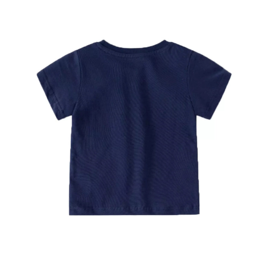 Children’s Dinosaur Graphic Crew Neck T-Shirt Apparel and Accessories