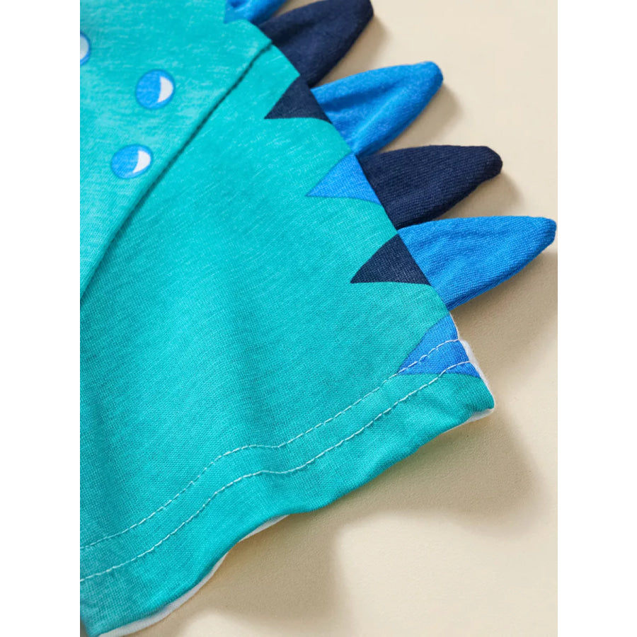 Children’s Dinosaur Graphic T-shirt and Shorts Set Apparel and Accessories