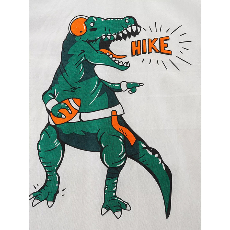 Children’s Dinosaur Graphic Tee and Shorts Set Apparel and Accessories
