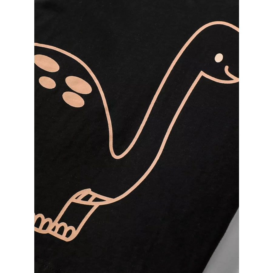 Children’s Dinosaur Graphic Tee and Shorts Set Apparel and Accessories