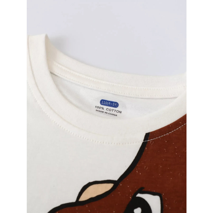 Children’s Dinosaur Graphic Tee & Shorts Set Apparel and Accessories