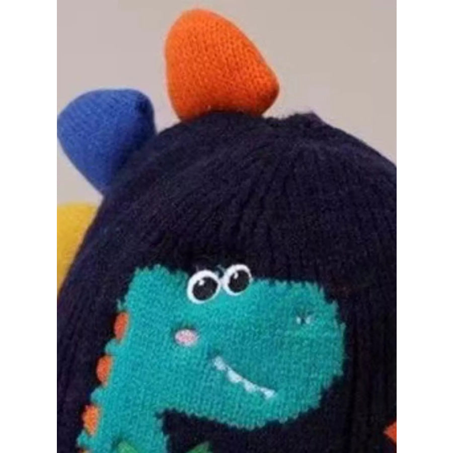 Children’s Dinosaur Knitted Hat Apparel and Accessories