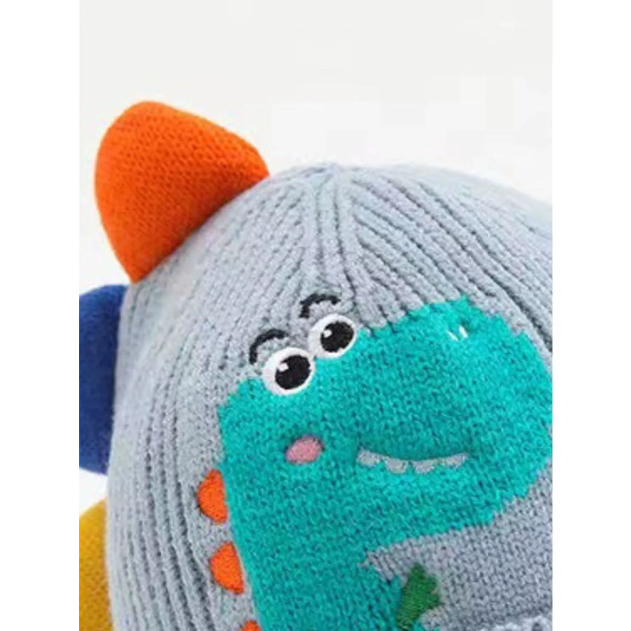 Children’s Dinosaur Knitted Hat Apparel and Accessories