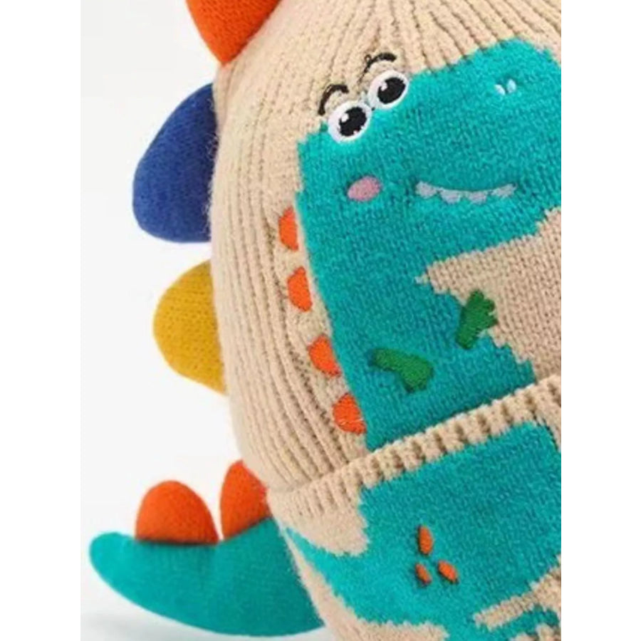 Children’s Dinosaur Knitted Hat Apparel and Accessories