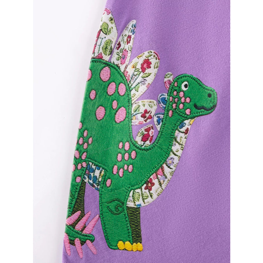 Children’s Dinosaur Print Casual Dress Apparel and Accessories