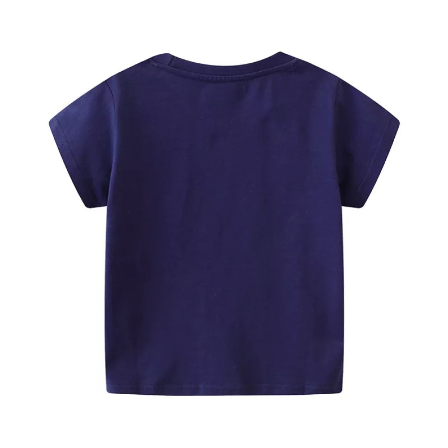 Children’s Dinosaur Print Short Sleeve T-Shirt Apparel and Accessories