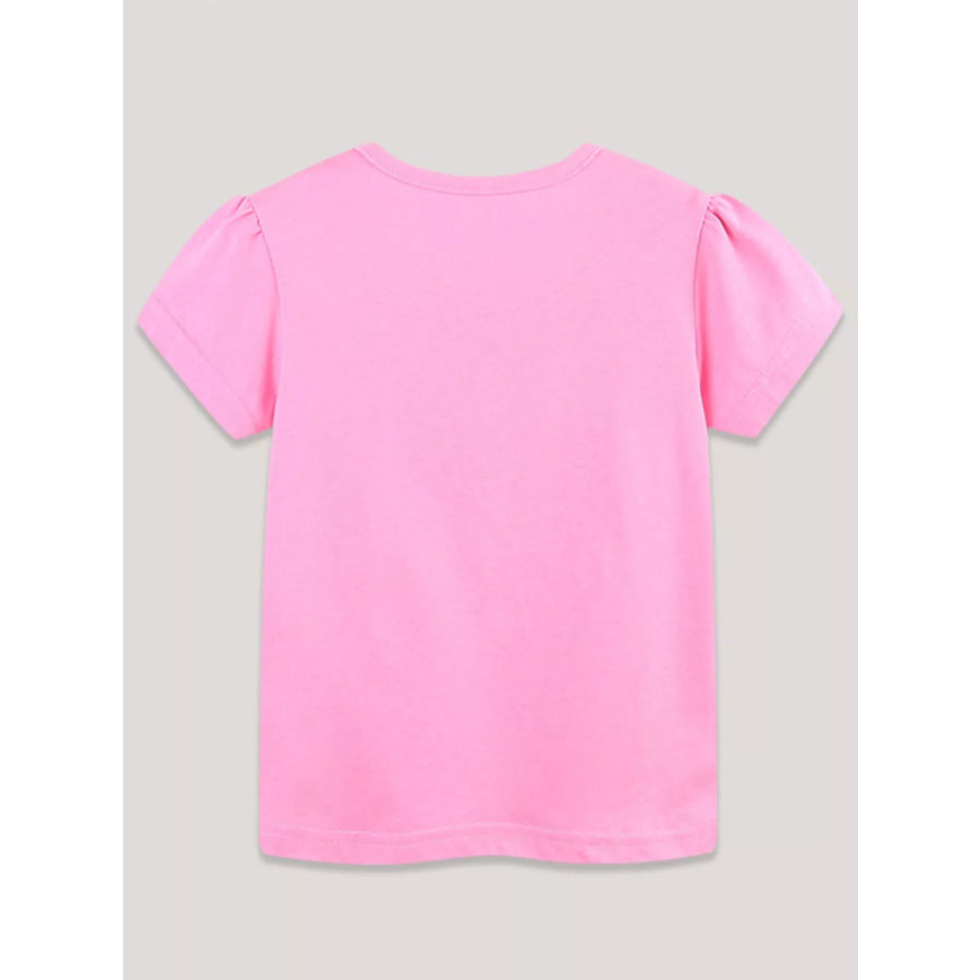 Children’s Dinosaur Print Short Sleeve T-Shirt Apparel and Accessories