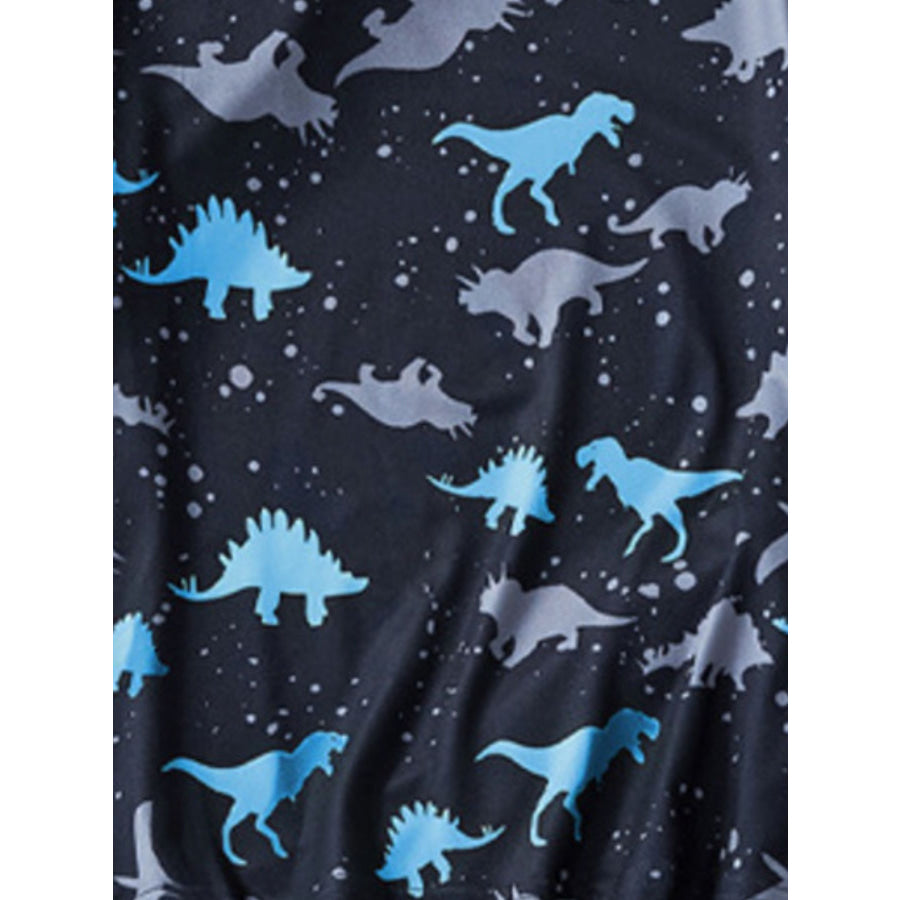 Children’s Dinosaur Print Tee & Shorts Set Apparel and Accessories