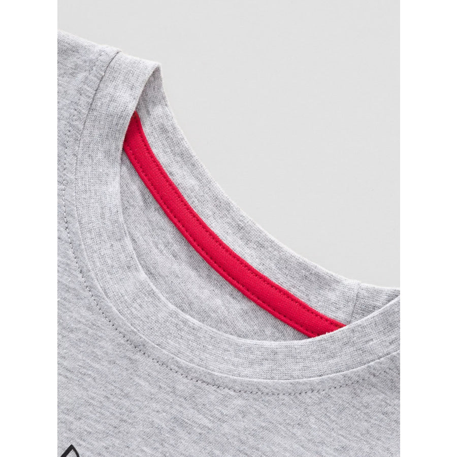 Children’s Dinosaur Round Neck T-Shirt Apparel and Accessories