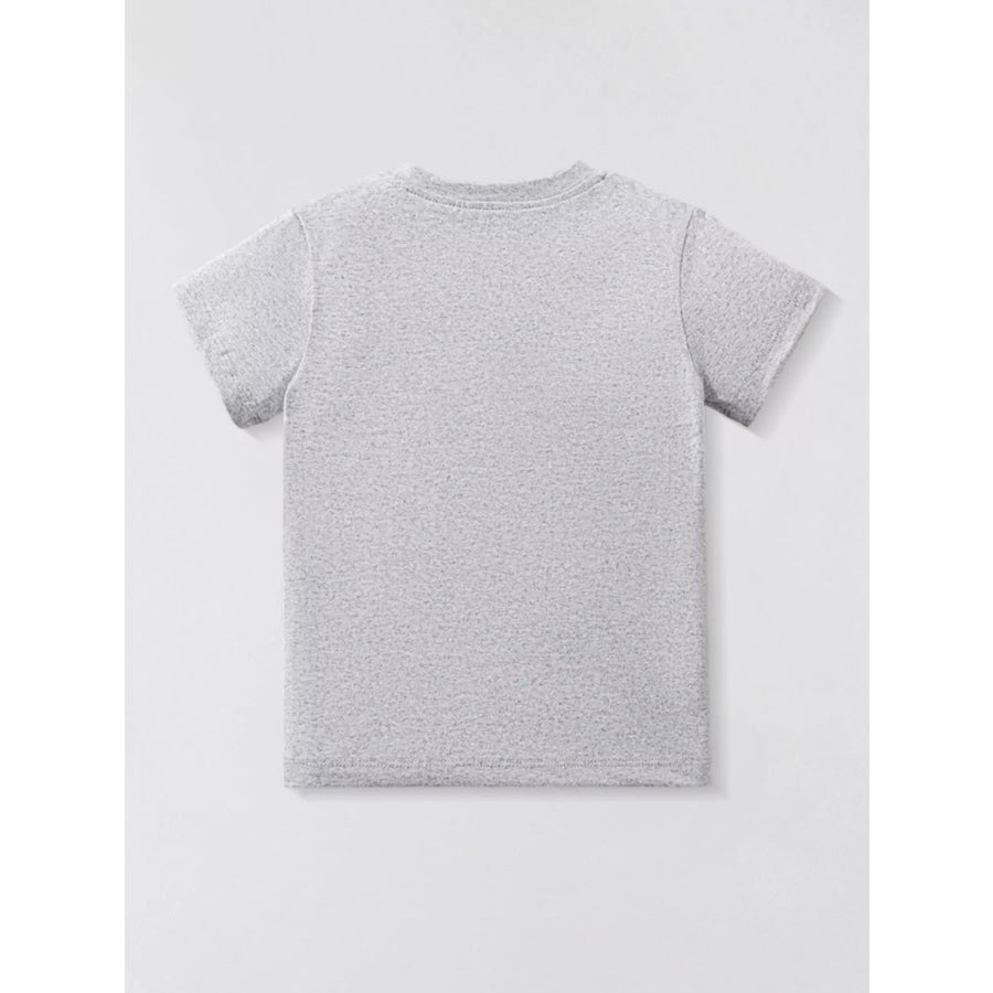 Children’s Dinosaur Round Neck T-Shirt Apparel and Accessories