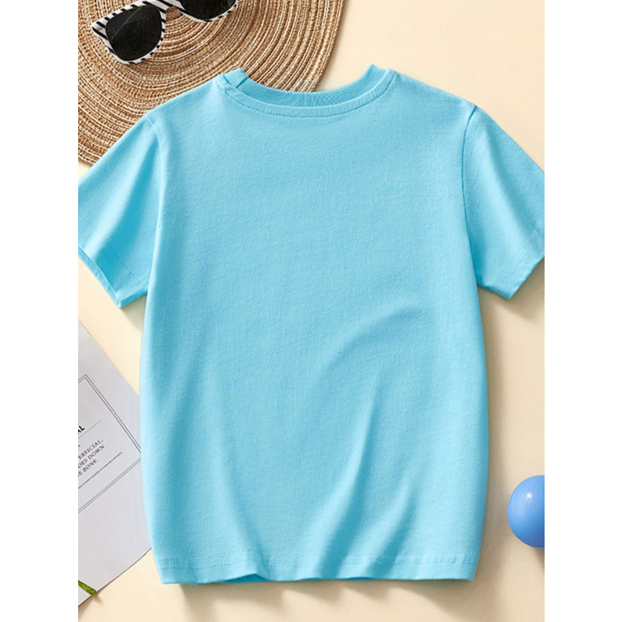 Children’s Dinosaur Round Neck Tee Apparel and Accessories