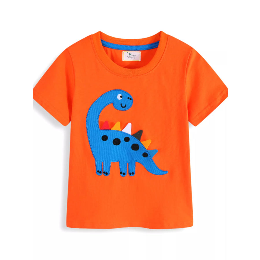 Children’s Dinosaur Short Sleeve T-Shirt Apparel and Accessories