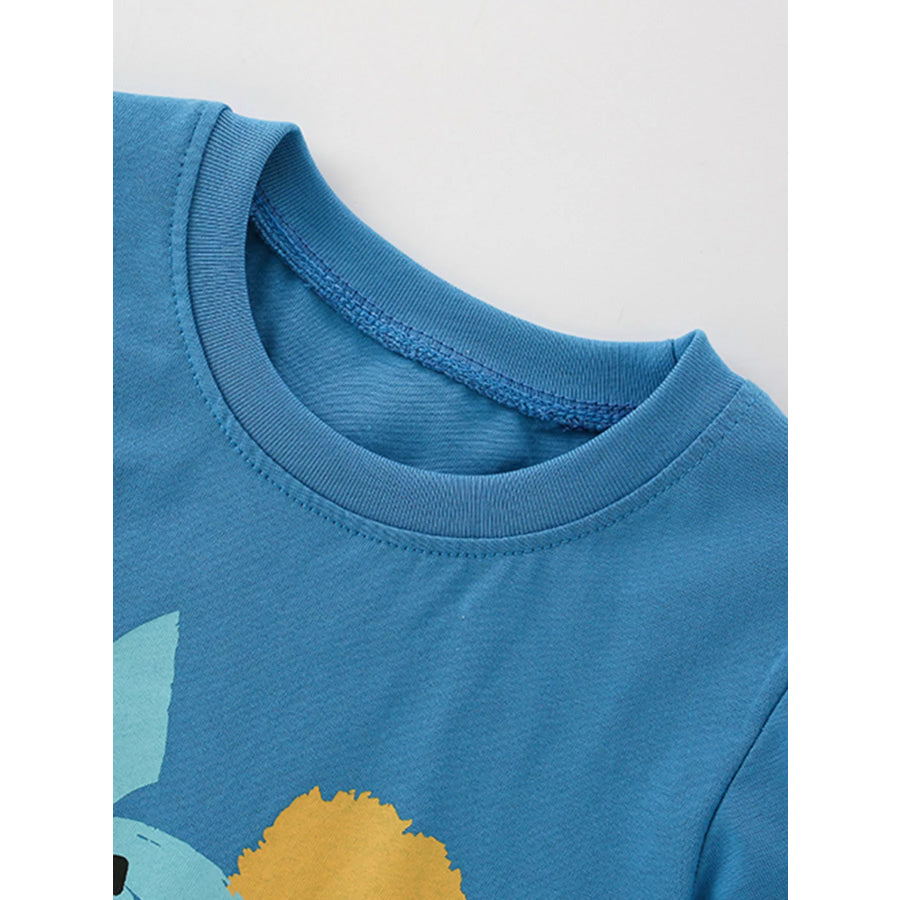 Children’s Dinosaur Short Sleeve T-Shirt Apparel and Accessories