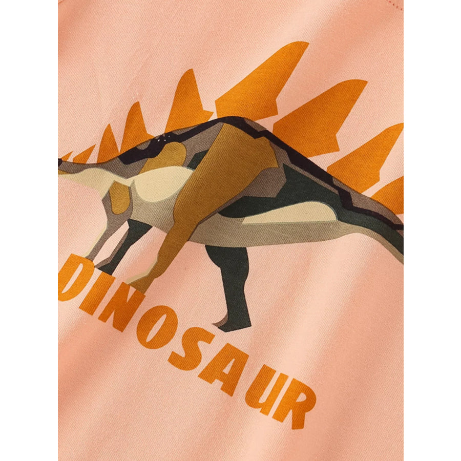 Children’s Dinosaur Short Sleeve T-Shirt Apparel and Accessories