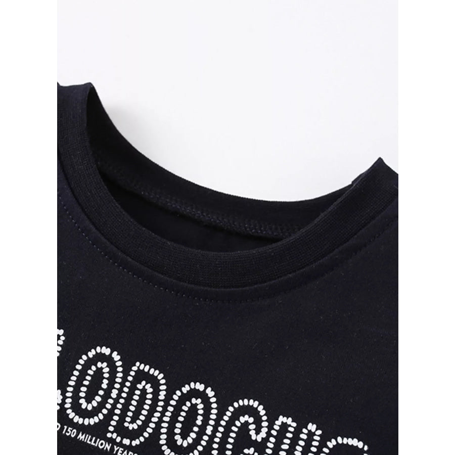Children’s Dinosaur Short Sleeve T-Shirt Apparel and Accessories