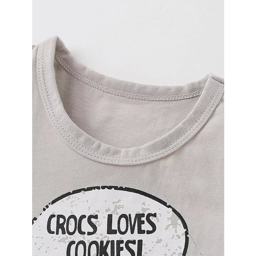 Children’s Dinosaur Short Sleeve T-Shirt Apparel and Accessories