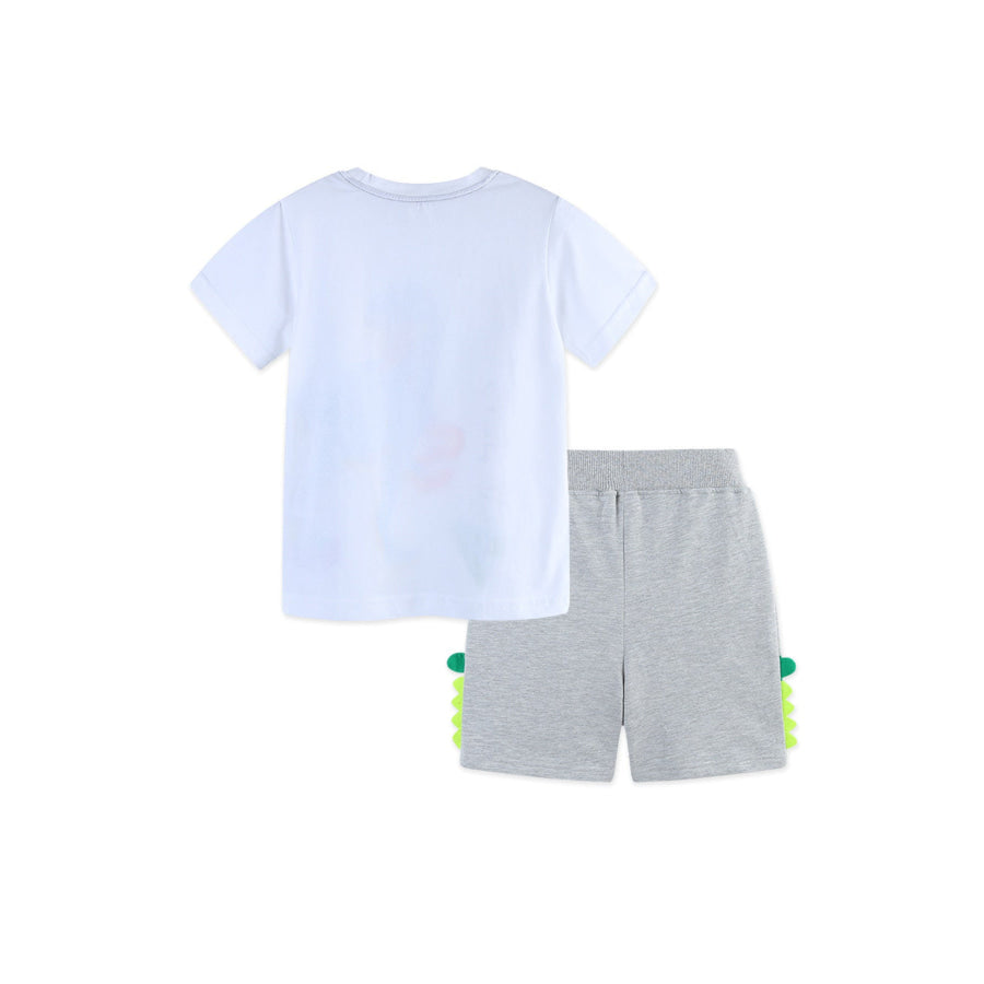 Children’s Dinosaur Short Sleeve T-Shirt & Shorts Set Apparel and Accessories