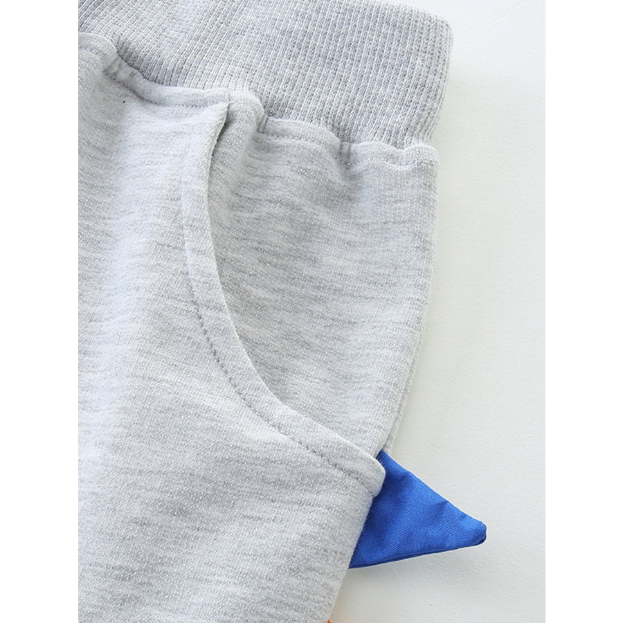 Children’s Dinosaur Spike Accent Knit Shorts Apparel and Accessories