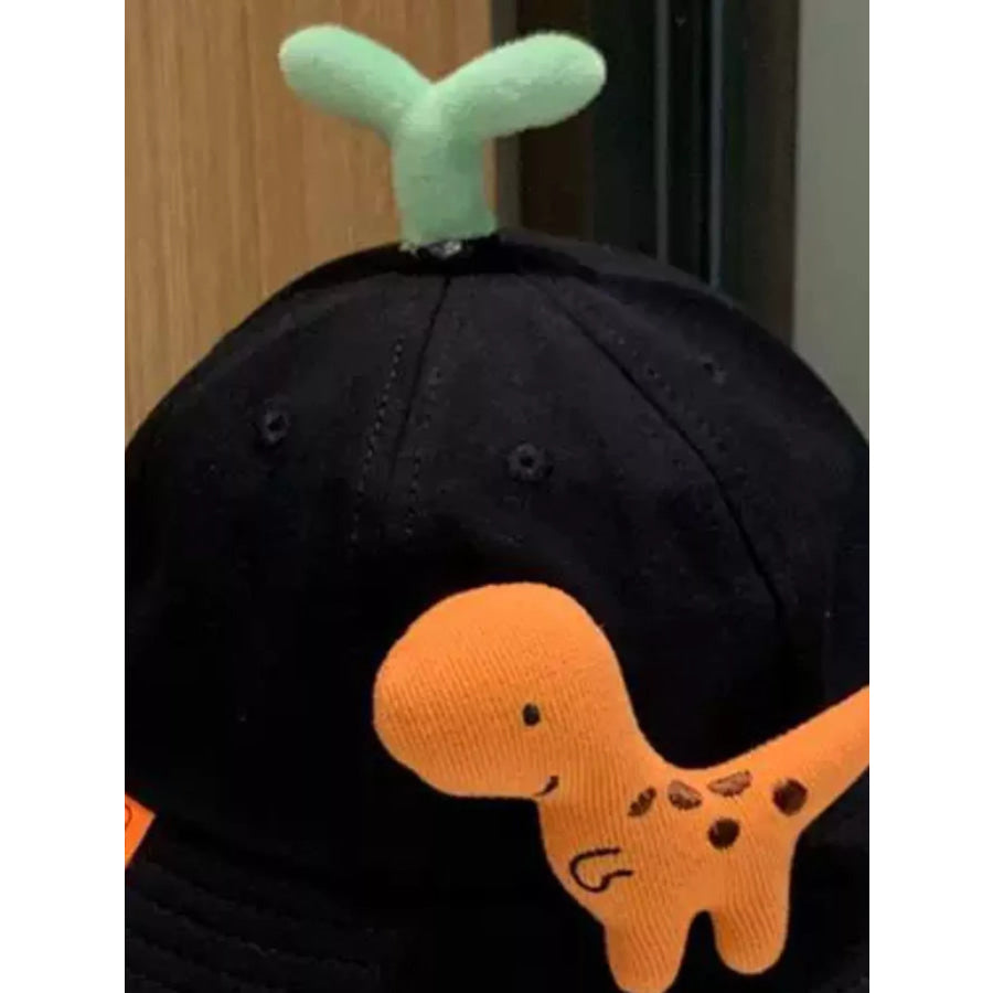 Children’s Dinosaur & Sprout Decor Bucket Hat Apparel and Accessories