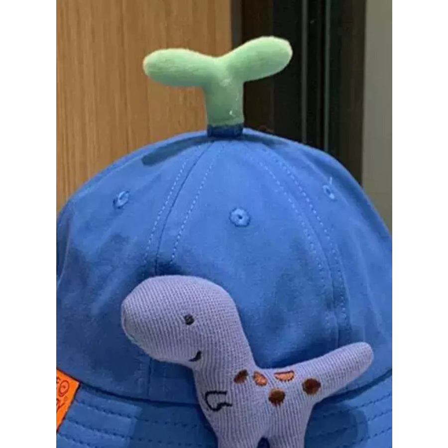 Children’s Dinosaur & Sprout Decor Bucket Hat Apparel and Accessories