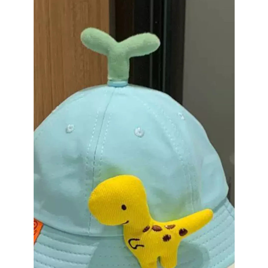 Children’s Dinosaur & Sprout Decor Bucket Hat Apparel and Accessories