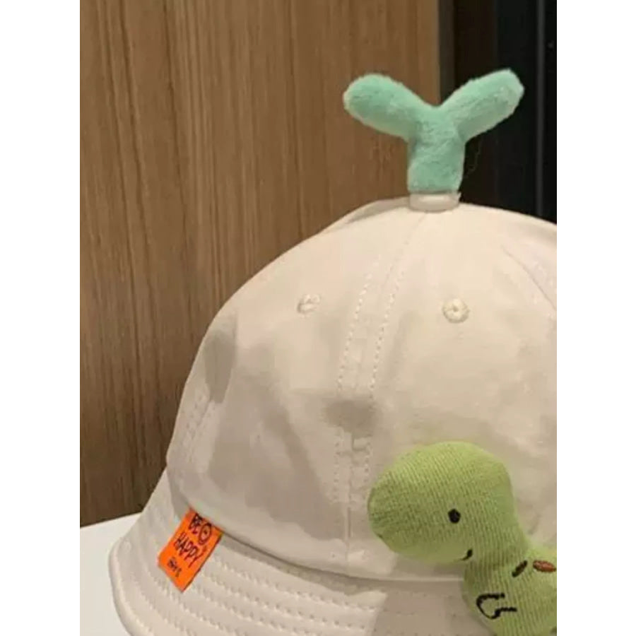 Children’s Dinosaur & Sprout Decor Bucket Hat Apparel and Accessories