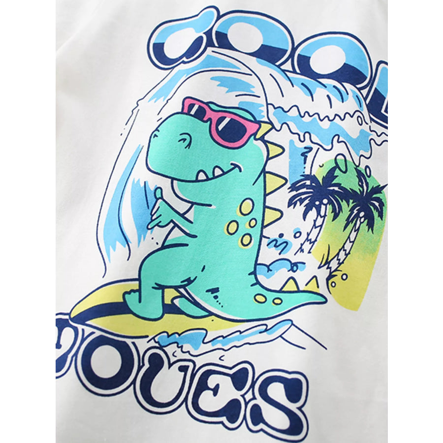 Children’s Dinosaur Tee and Shorts Set Apparel and Accessories