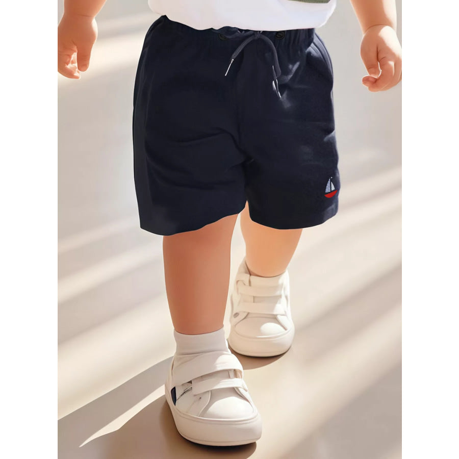 Children’s Drawstring Shorts Black / 2Y Apparel and Accessories
