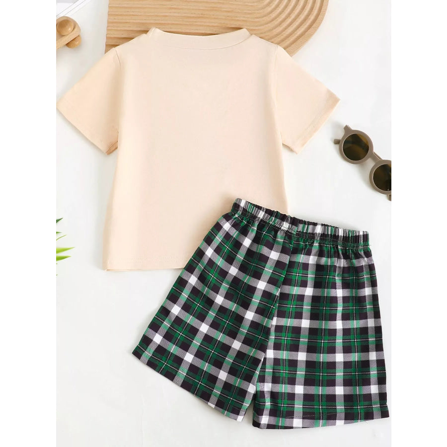 Children’s Duck Short Sleeve T-Shirt & Shorts Set Apparel and Accessories