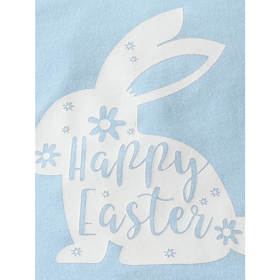Children’s Easter Bunny Graphic and Pants Set with Headband Apparel and Accessories