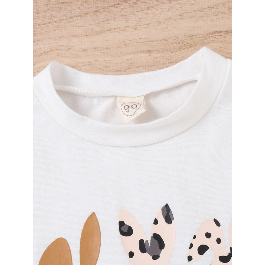 Children’s Easter Bunny Top and Pants Set Apparel and Accessories
