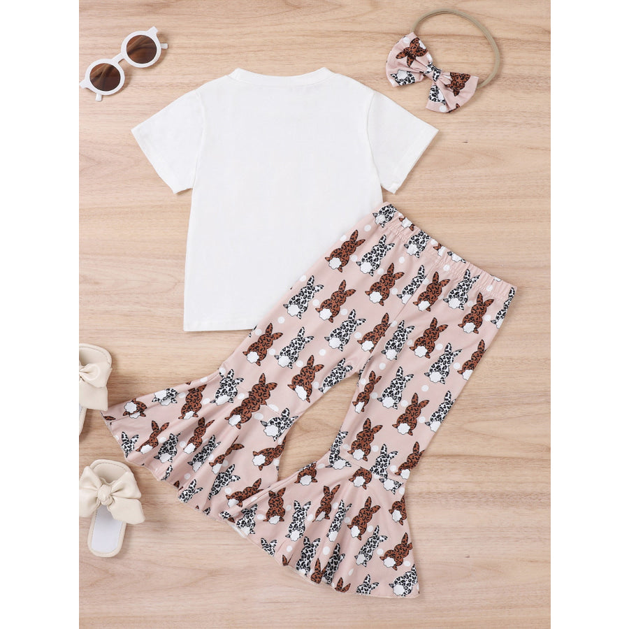 Children’s Easter Bunny Top and Pants Set Apparel and Accessories
