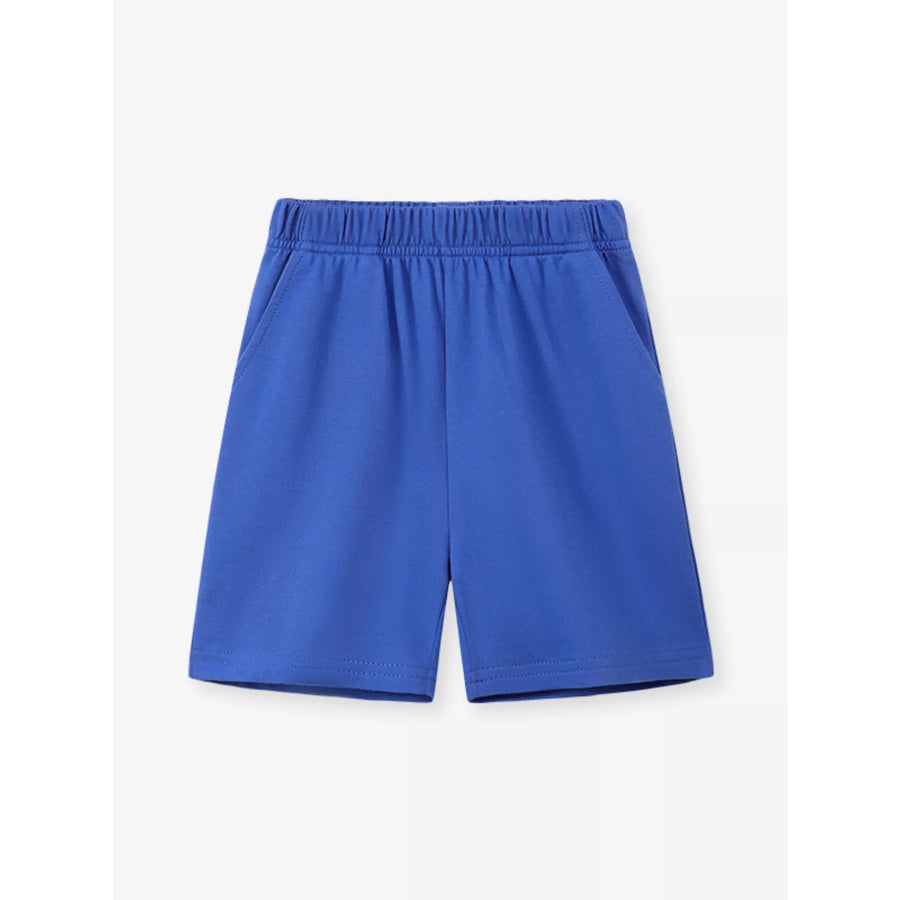 Children’s Elastic Waist Shorts Royal Blue / 2Y Apparel and Accessories