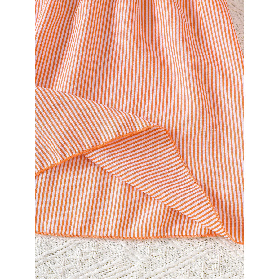 Children’s Embroidered Striped Dress Apparel and Accessories