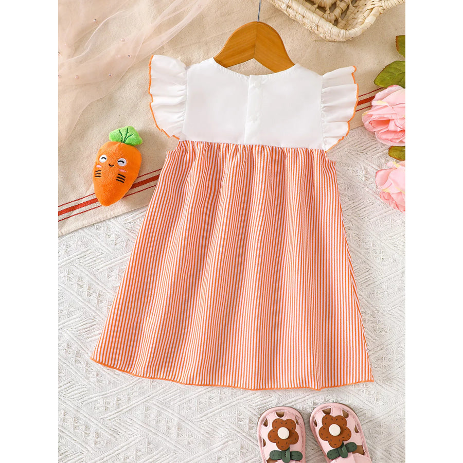 Children’s Embroidered Striped Dress Apparel and Accessories
