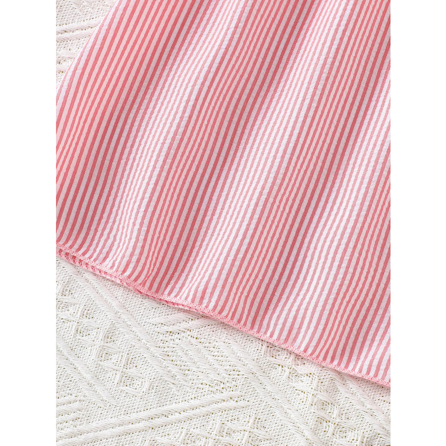 Children’s Embroidered Striped Dress Apparel and Accessories