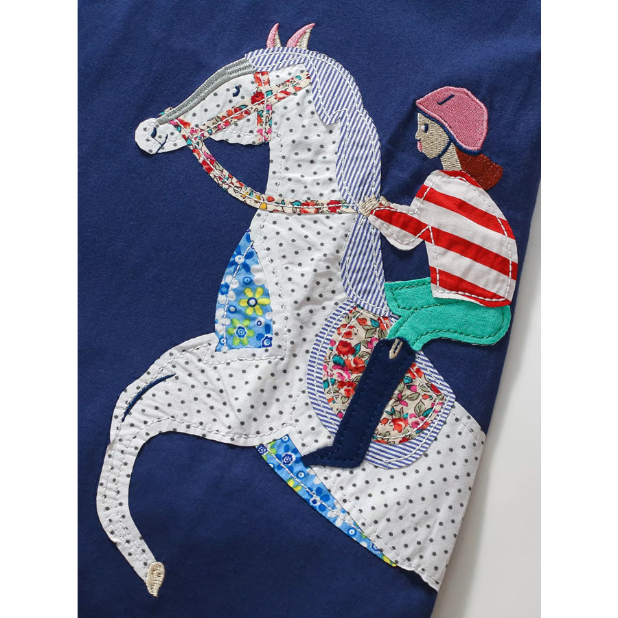 Children’s Equestrian Short Sleeve Polo Dress Apparel and Accessories