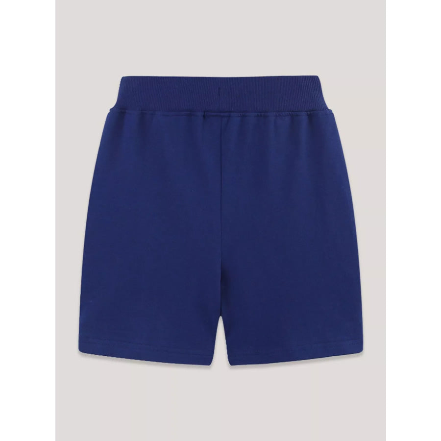 Children’s Excavator Print Drawstring Shorts Apparel and Accessories