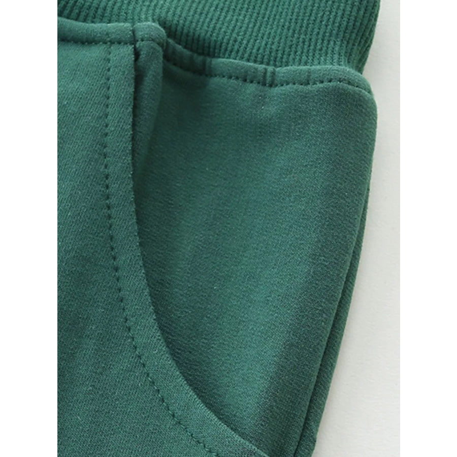 Children’s Excavator Print Drawstring Shorts Apparel and Accessories