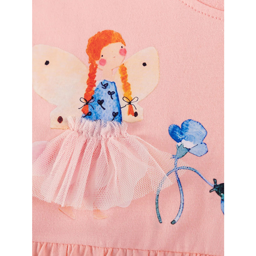 Children’s Fairy Short Sleeve Dress Apparel and Accessories