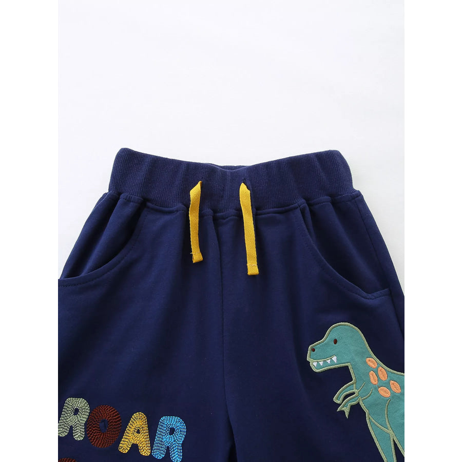 Children’s Farm Alphabet T-Shirt and Dinosaur Adventure Pants Set Apparel and Accessories