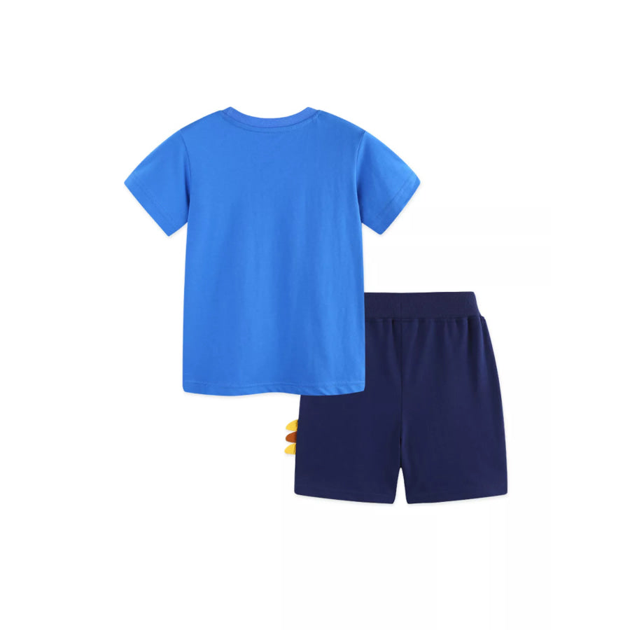 Children’s Farm Alphabet T-Shirt and Dinosaur Adventure Pants Set Apparel and Accessories