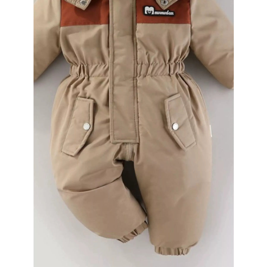 Children’s Faux Fur Hood One-Piece Apparel and Accessories