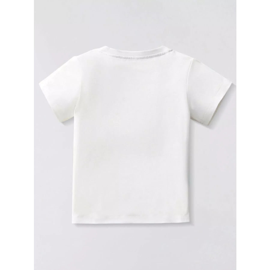 Children’s Fire Truck and Helicopter Graphic T-Shirt Apparel and Accessories