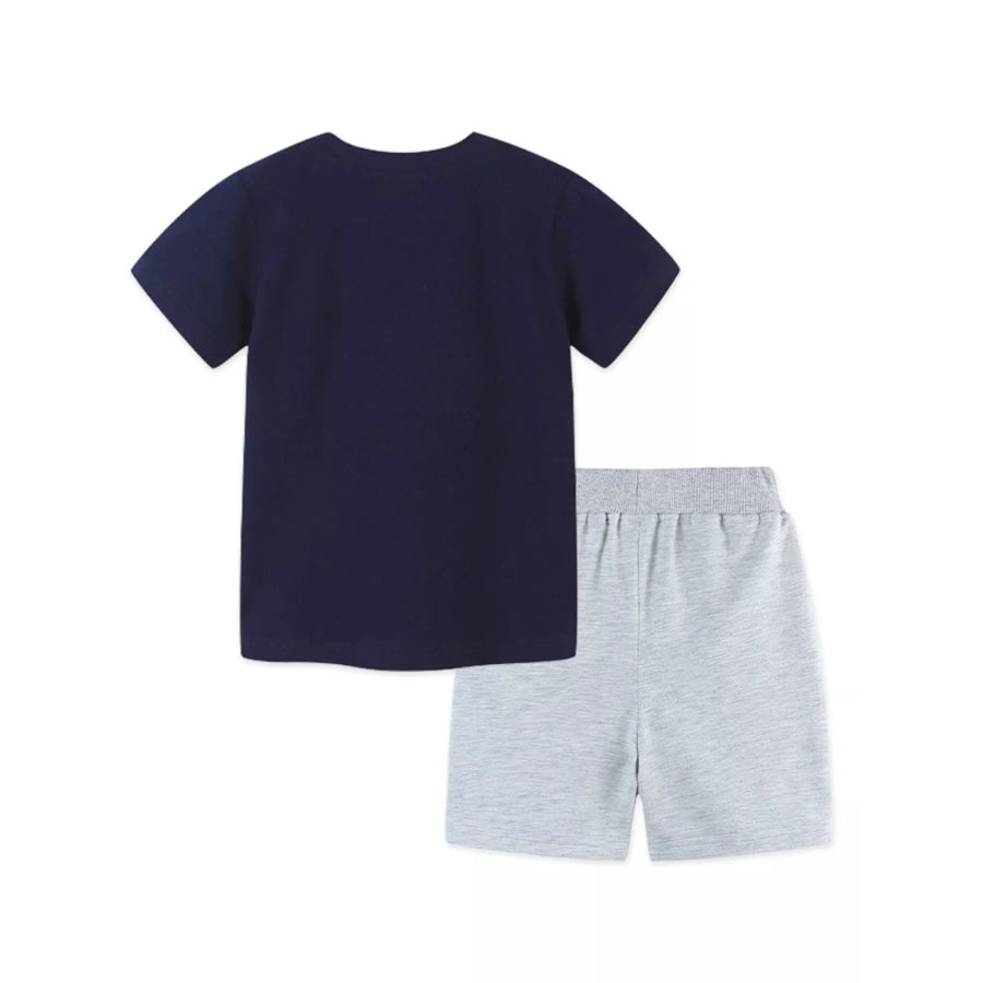 Children’s Fire Truck Graphic Tee and Shorts Set Apparel and Accessories