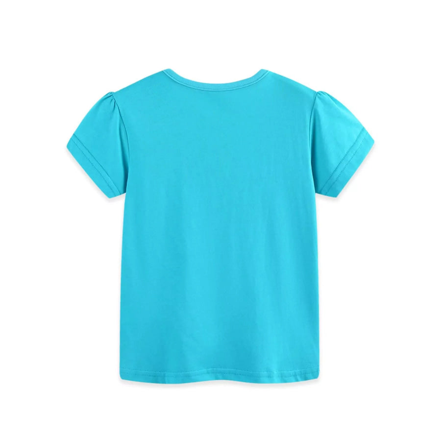 Children’s Fish Print Short Sleeve T-Shirt Apparel and Accessories